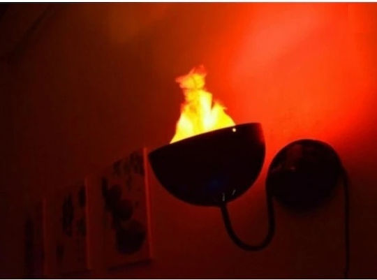Lampa Lustră Decorativă Roșu