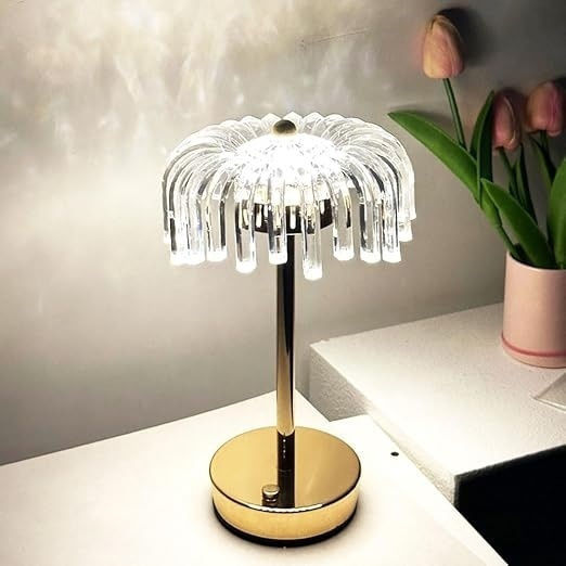 Lampa Meduza Lustră Decorativă Transparent