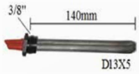 Metallische Heizelemente Für Pelletofen Puraqi Paso 250w 140mm Dichaolo