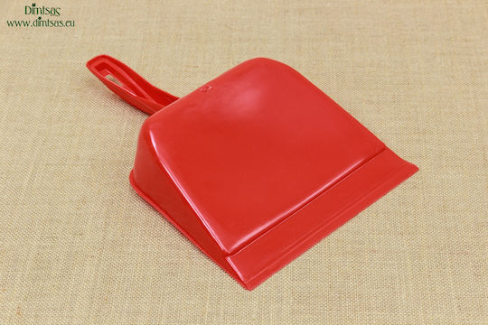 Plastic Red Dustpan