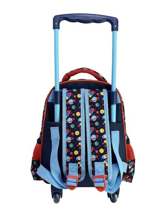 Must Team Ученическа Раница Куфар Детска Градина Синя 8л 27 x 10 x 31см