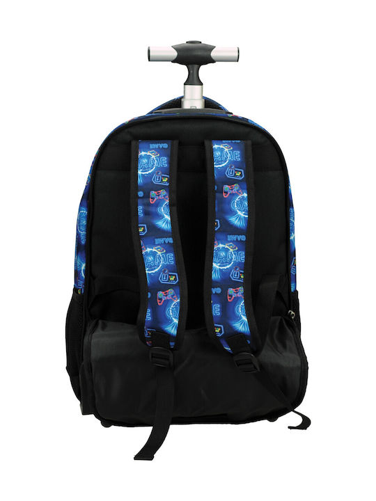 Back Me Up School Bag Trolley Elementary, Elementary Multicolour with Water Bottle Holder 30Liters