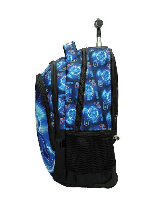 Back Me Up School Bag Trolley Elementary, Elementary Multicolour with Water Bottle Holder 30Liters