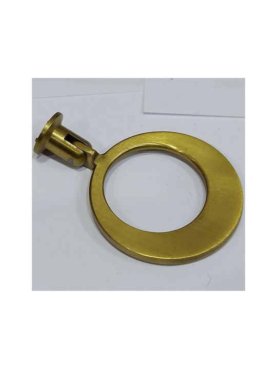 Handmade Brass Furniture Knob Omp Porro 10612-oro1 Gold Matte Diameter 45