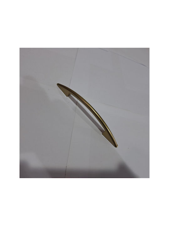 Ιταλική Λαβή Επίπλου Eureka 11073-096-may Χρυσο-ματ Διάσταση 9,6cm