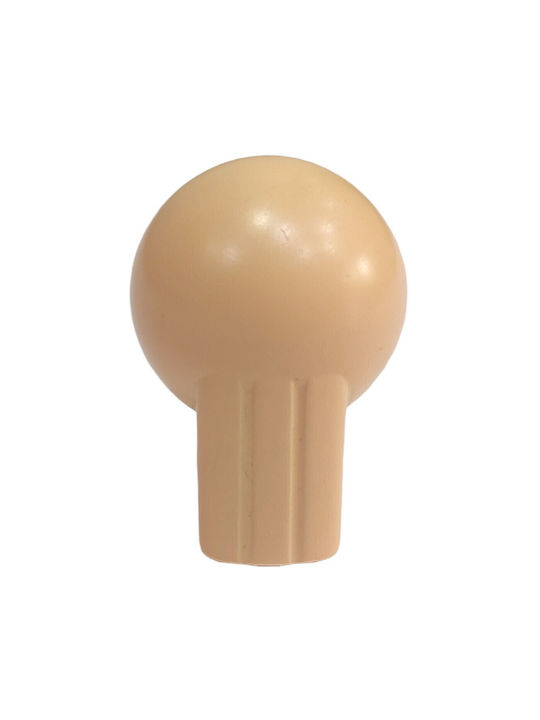 Italian Furniture Knob Eureka 0106-som1 Satin Plastic Diameter 21