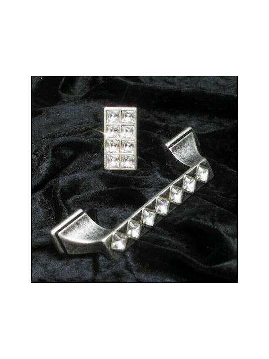 Italian Handle Swarovski Euro-fer 0127-096-swa1 Diameter 9.6cm