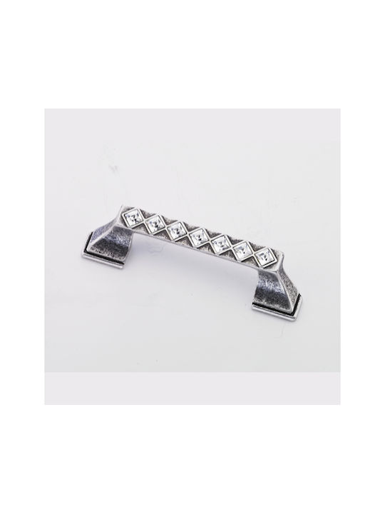 Italian Handle Swarovski Euro-fer 0127-096-swa1 Diameter 9.6cm