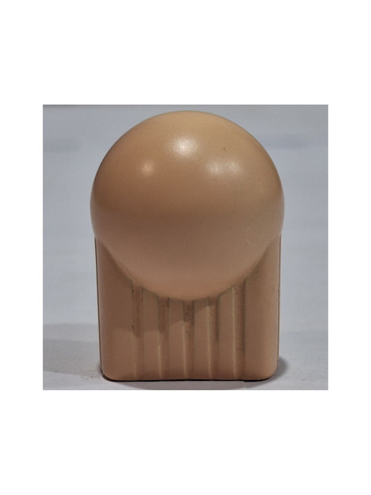 Italian Furniture Knob Eureka 0106-som1 Satin Plastic Diameter 21