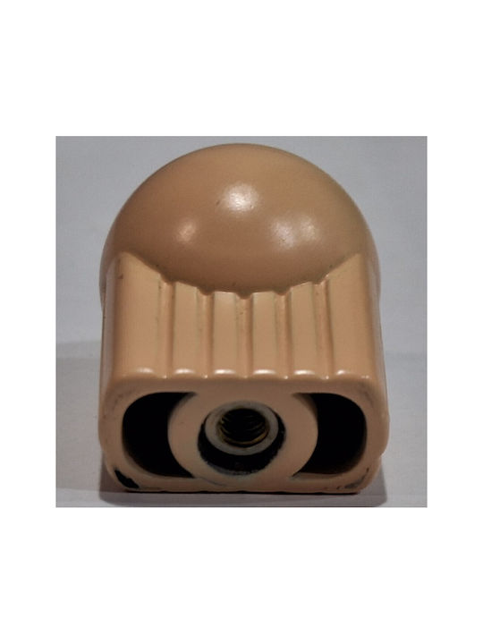 Italian Furniture Knob Eureka 0106-som1 Satin Plastic Diameter 21