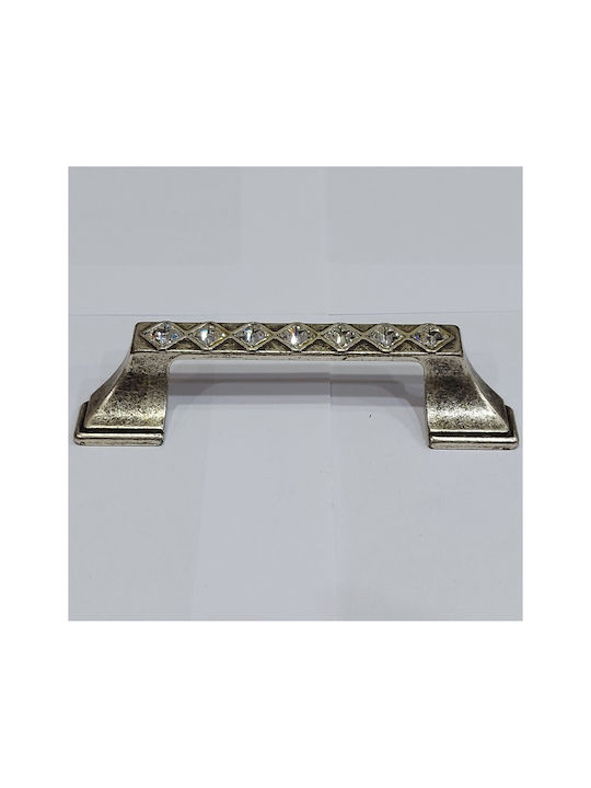Italian Handle Swarovski Euro-fer 0127-096-swa1 Diameter 9.6cm