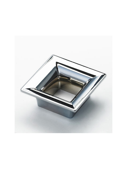 Buton de mobilier danez 7508-032-ino1 Dimensiune 3,2cm Culoare Full Face Crom lucios