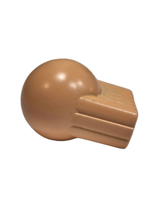 Italian Furniture Knob Eureka 0106-som1 Satin Plastic Diameter 21