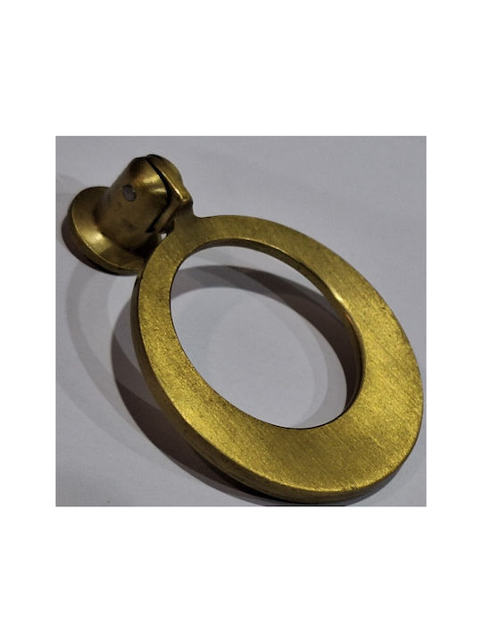 Handmade Brass Furniture Knob Omp Porro 10612-oro1 Gold Matte Diameter 45