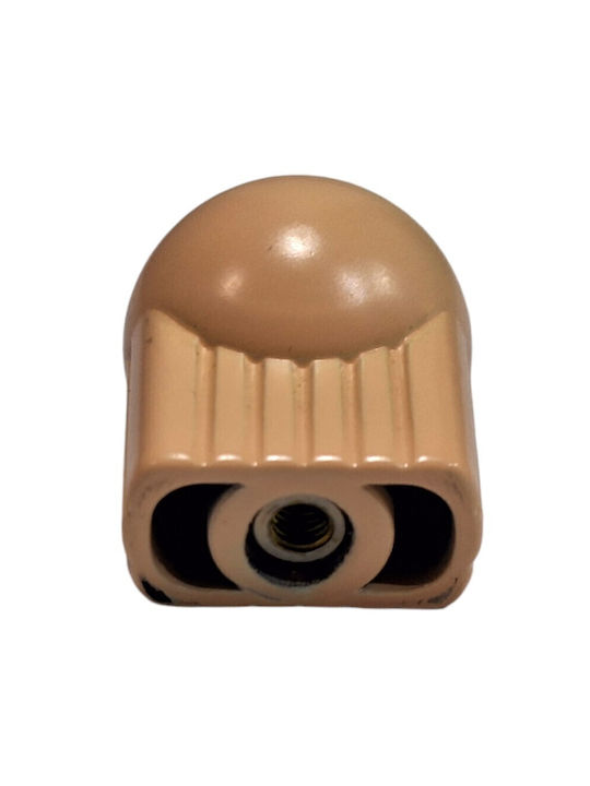 Italian Furniture Knob Eureka 0106-som1 Satin Plastic Diameter 21