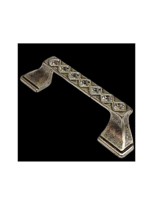 Italian Handle Swarovski Euro-fer 0127-096-swa1 Diameter 9.6cm