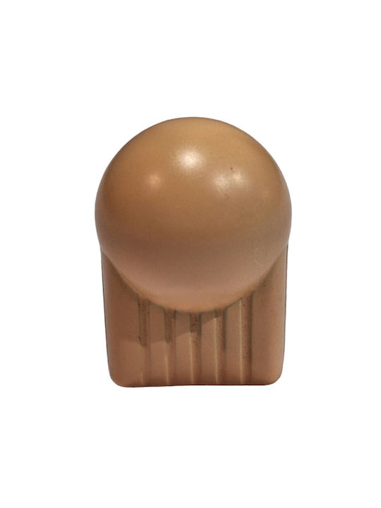 Italian Furniture Knob Eureka 0106-som1 Satin Plastic Diameter 21
