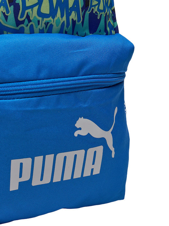 PUMA Phase Small School Bag Backpack Junior High-High School Blue 13Liters