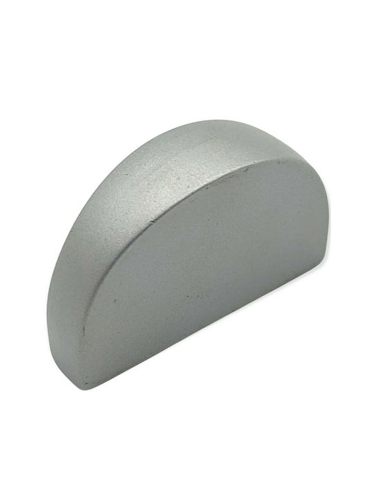 Italienischer Möbelgriff Eureka 0995-032-10c1 Chrom matt 3,2cm Durchmesser
