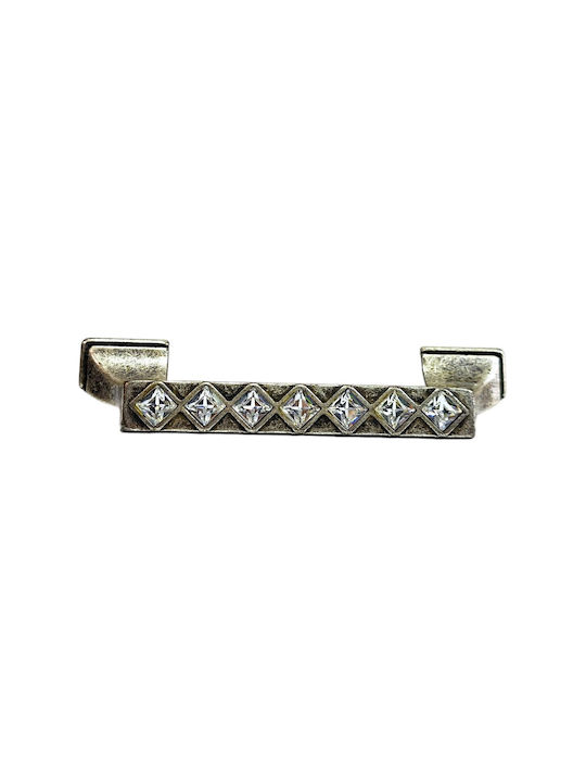 Italian Handle Swarovski Euro-fer 0127-096-swa1 Diameter 9.6cm