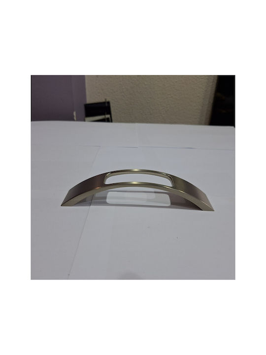 Mâner pentru mobilier Furnipart 7501-160-0g Culoare Full Face Argintiu Dimensiune 16,0cm Nikel-mat
