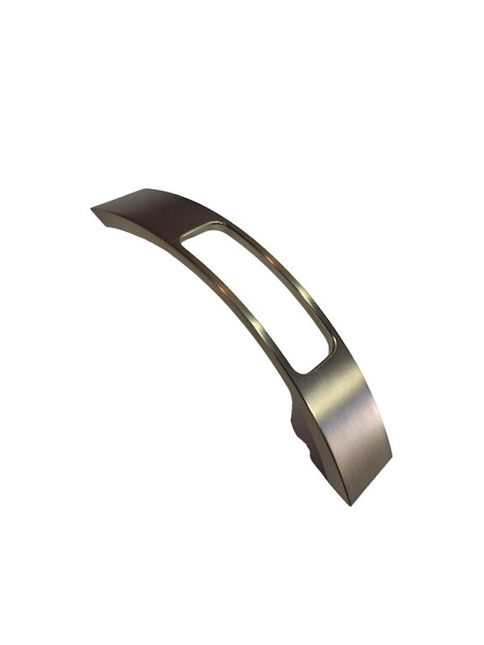 Mâner pentru mobilier Furnipart 7501-160-0g Culoare Full Face Argintiu Dimensiune 16,0cm Nikel-mat