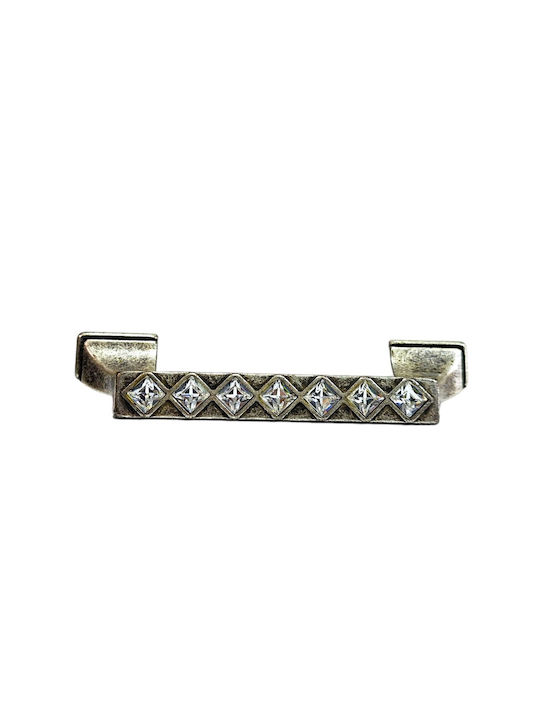 Italian Handle Swarovski Euro-fer 0127-096-swa1 Diameter 9.6cm