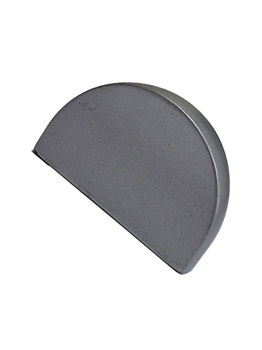 Italienischer Möbelgriff Eureka 0995-032-10c1 Chrom matt 3,2cm Durchmesser