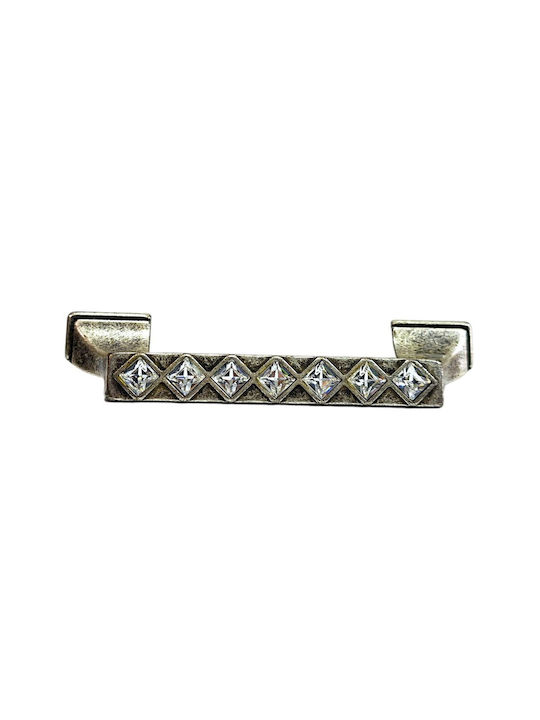 Italian Handle Swarovski Euro-fer 0127-096-swa1 Diameter 9.6cm