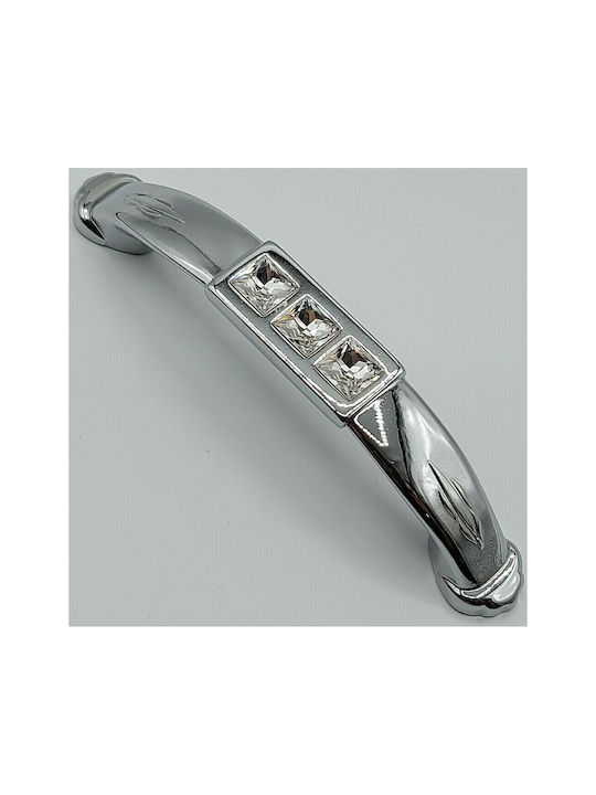 Ιταλική Λαβή Swarovski Euro-fer 0129-096-swi1 Διάσταση 9,6cm