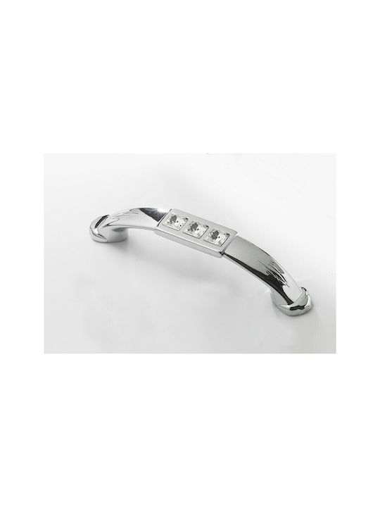 Italian Handle Swarovski Euro-fer 0129-096-swi1 Diameter 9.6cm