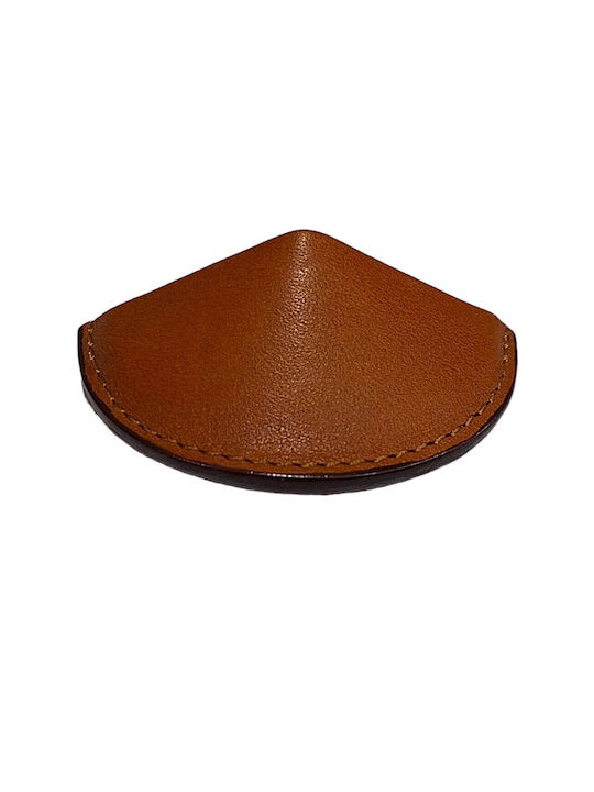 Buton Din Piele Daneze pentru Mobilier Furnipart 7104-kaf1 Lungime Totală 3,2cm Culoare Full Face Maro Piele