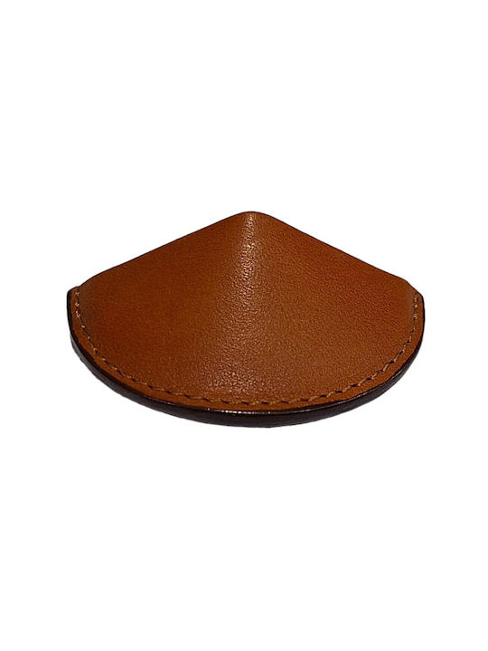 Buton Din Piele Daneze pentru Mobilier Furnipart 7104-kaf1 Lungime Totală 3,2cm Culoare Full Face Maro Piele