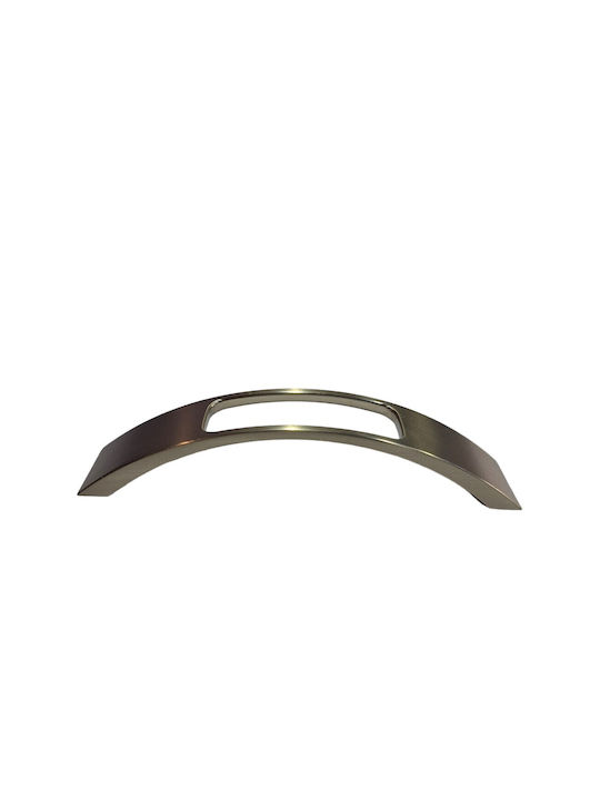 Mâner pentru mobilier Furnipart 7501-160-0g Culoare Full Face Argintiu Dimensiune 16,0cm Nikel-mat