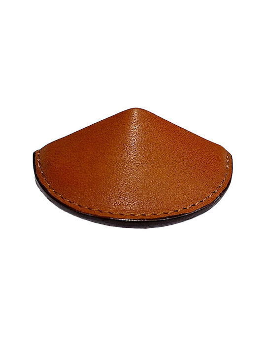 Buton Din Piele Daneze pentru Mobilier Furnipart 7104-kaf1 Lungime Totală 3,2cm Culoare Full Face Maro Piele