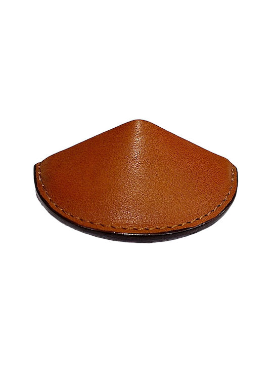 Buton Din Piele Daneze pentru Mobilier Furnipart 7104-kaf1 Lungime Totală 3,2cm Culoare Full Face Maro Piele