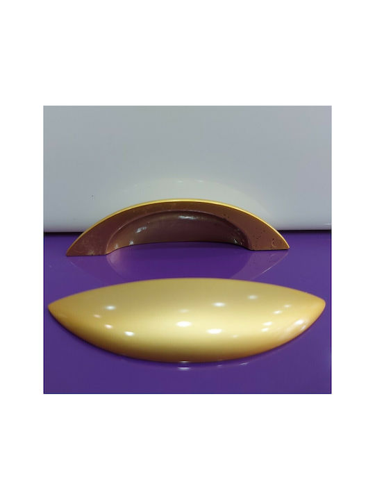 Mânere Pentru Mobilier Euro-fer 0003-20a2 Diametru 6,4cm Auriu-mat