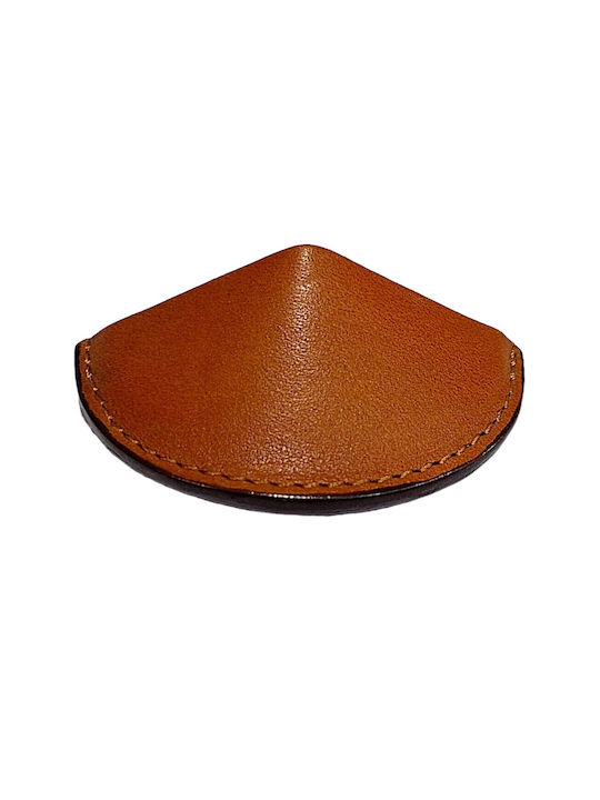 Buton Din Piele Daneze pentru Mobilier Furnipart 7104-kaf1 Lungime Totală 3,2cm Culoare Full Face Maro Piele
