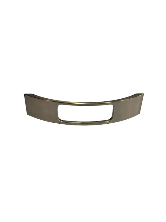 Mâner pentru mobilier Furnipart 7501-160-0g Culoare Full Face Argintiu Dimensiune 16,0cm Nikel-mat