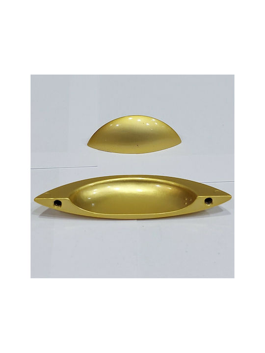 Mânere pentru mobilier Euro-fer 0003-20a1 Diametru 3,2cm Auriu-mat