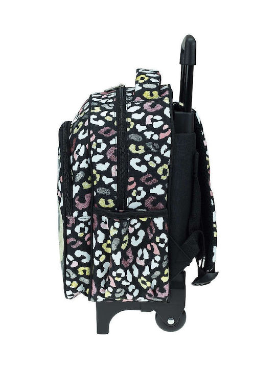 Back Me Up Schulranzen Trolley Grundschule Schwarz mit Flaschenhalter 12Liter