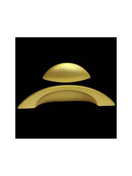 Mânere Pentru Mobilier Euro-fer 0003-20a2 Diametru 6,4cm Auriu-mat