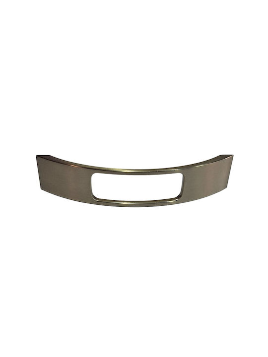 Mâner pentru mobilier Furnipart 7501-160-0g Culoare Full Face Argintiu Dimensiune 16,0cm Nikel-mat