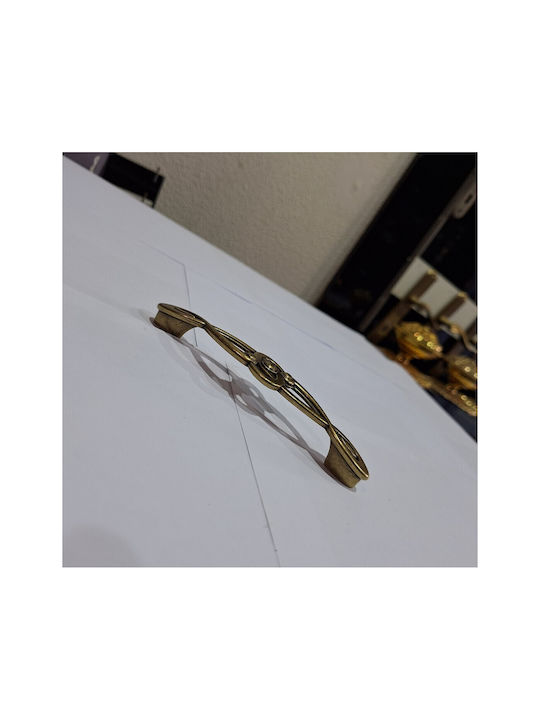 Italian Furniture Handle Euro-fer 0193-brz1 Bronze Diameter 12.8cm