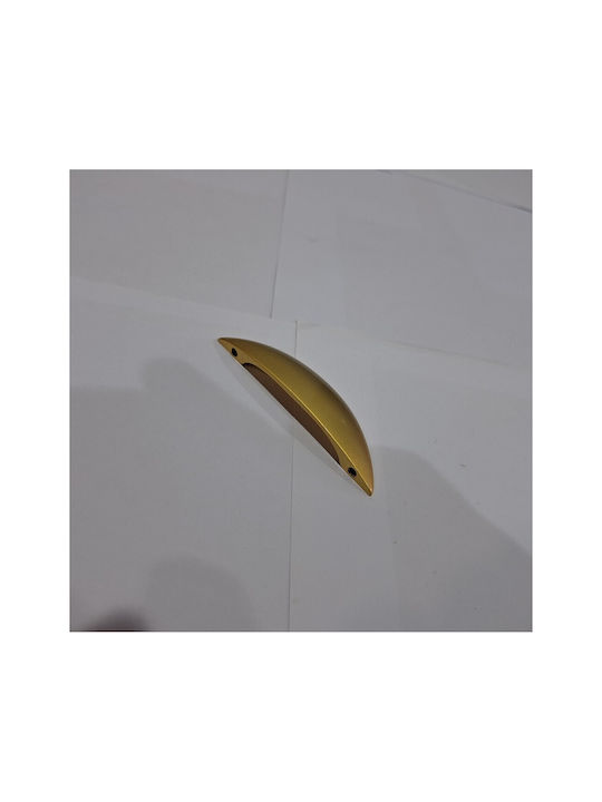 Mânere Pentru Mobilier Euro-fer 0003-20a2 Diametru 6,4cm Auriu-mat