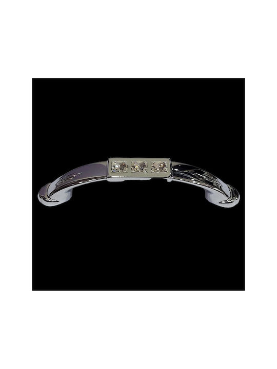 Italian Handle Swarovski Euro-fer 0129-096-swi1 Diameter 9.6cm