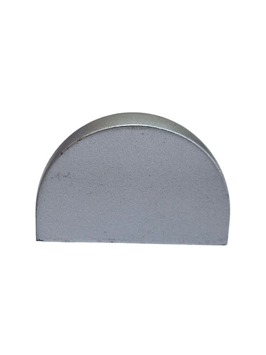 Italienischer Möbelgriff Eureka 0995-032-10c1 Chrom matt 3,2cm Durchmesser