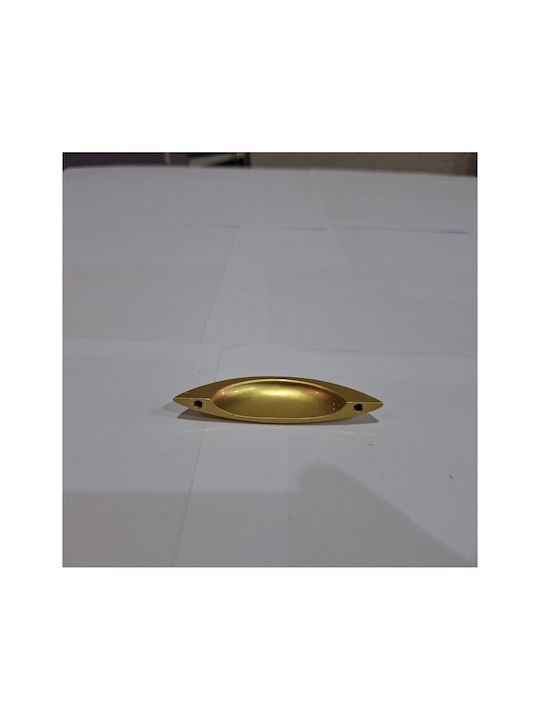 Mânere Pentru Mobilier Euro-fer 0003-20a2 Diametru 6,4cm Auriu-mat