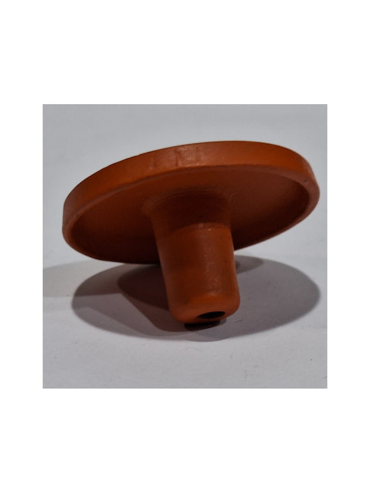 Italienisches Messing Möbelknopf Euro-fer 11040-brz2 Gold-Orange Durchmesser 25