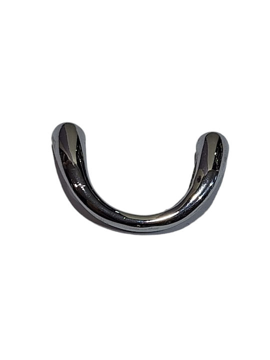 Mâner de Mobilier Italian Eureka 0477-032-ino1 Culoare Full Face Crom Lucios Dimensiune 3,2cm